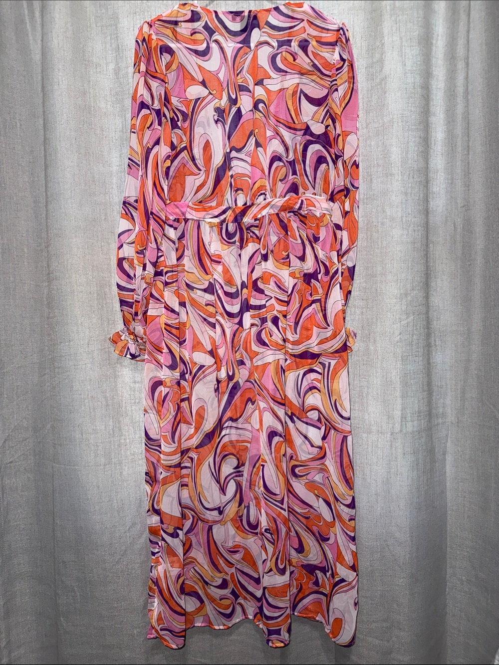 Express Boho Retro Sheet Swim Cover Up - Picture 5 of 7
